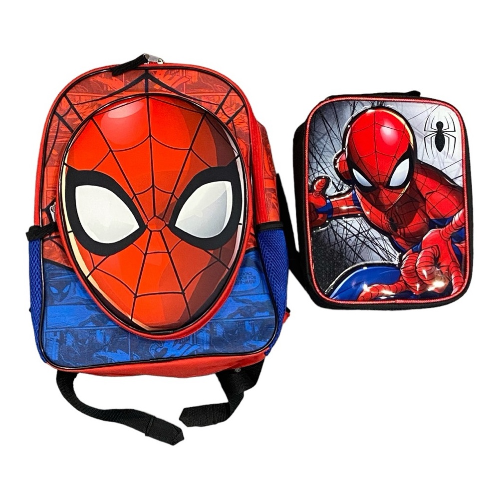 Spider-Man backpack and lunchbox set